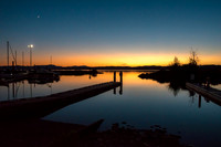 Nightfall on the Dock