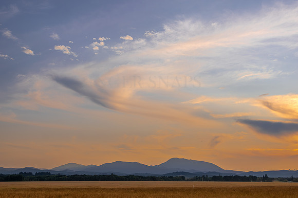Pastel Sunset over Mary's Peak
